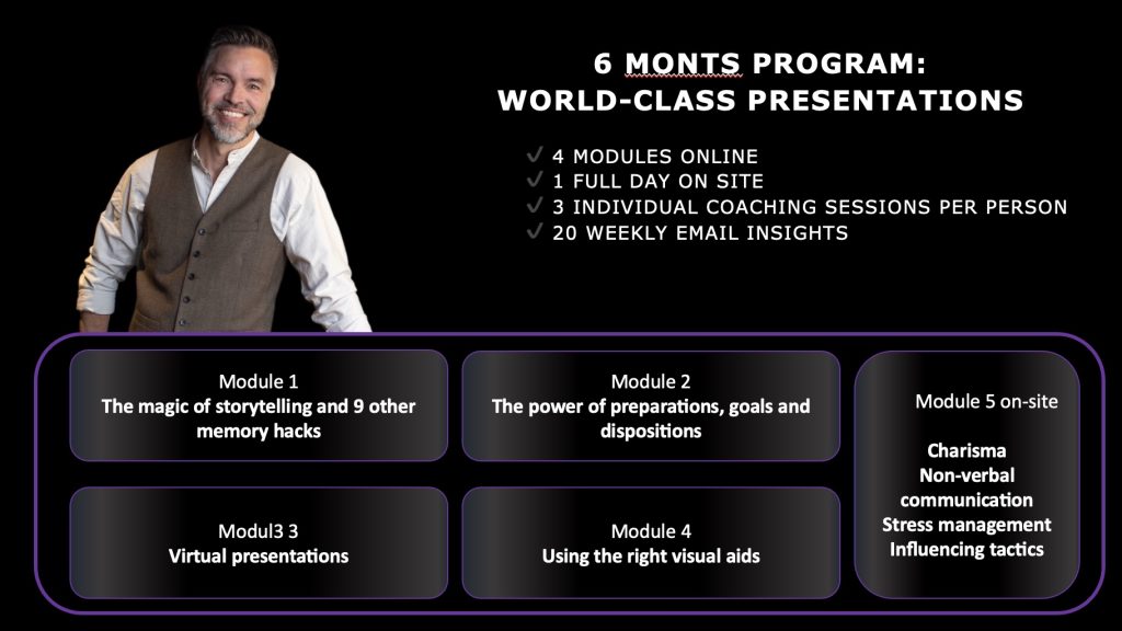 Antoni Lacinai speaker skills program