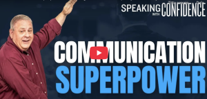 Podcast Speaking with confidence Tim Newman