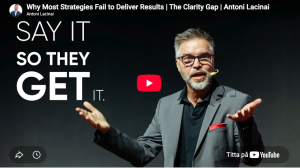 Why Most Strategies Fail to Deliver Results | The Clarity Gap | Antoni Lacinai
